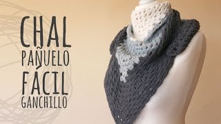 Tutorial Chal Fácil para Principiantes Ganchillo  Crochet [upl. by Sanborn694]