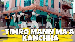 TIMRO MANN MA A KANCHHA COVER DANCE BY UNIQUE D3 CREW [upl. by Carlock]