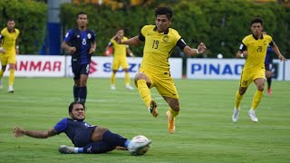 Cambodia vs Malaysia AFF Suzuki Cup 2020 Group Stage Extended Highlights [upl. by Ailemrac]