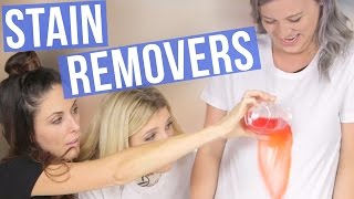 MINDBLOWING Instant Stain Removers w Mr Kate [upl. by Zeuqram]