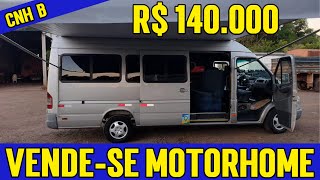 COMPLETINHO E BARATO MOTORHOME SPRINTER 131 À VENDA CASA COMPLETA [upl. by Latvina]