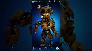 Rotten Withered Freddy FNAF AR Workshop Animation [upl. by Oenire503]