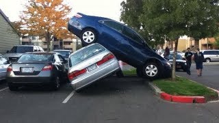 Top 10 Funniest Parking Fails COMPILATION  2014 [upl. by Janelle]