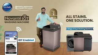 Lloyd Novante Washing Machine  IoT  5D Wash  Vijay Sethupati  Tamil  10 Sec [upl. by Arekahs937]