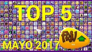 TOP 5 Mejores Juegos FRIVCOM de MAYO 2017 [upl. by Lela]