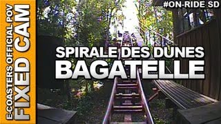 Spirale des Dunes  Bagatelle Parc  OnRide ECAM [upl. by Mllly]