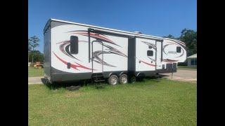 2016 Forest River Vengeance Toy Hauler 5th Wheel RV [upl. by Asenab7]