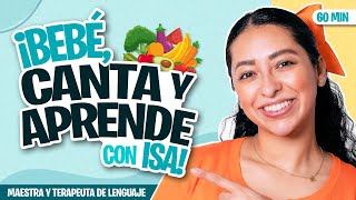 Aprende Peque con Isa  Alimentos Para Peques  Fruits and Vegetables Toddler Learning [upl. by Becket]