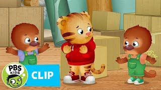 DANIEL TIGERS NEIGHBORHOOD  Daniel Meets His New Neighbors  PBS KIDS [upl. by Eelirak]