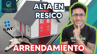 ►🔥RESICO🔥Arrendamiento ¿COMÓ DARME DE ALTA SAT 2024🔥 [upl. by Aicats]