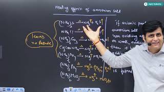 Salt Analysis Class L 05 Class 12 for IIT JEE By Vj Sir Kota Apni Kaksha kota [upl. by Corina]