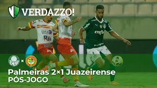 PÃ“SJOGO  Palmeiras 2x1 Juazeirense [upl. by Gaeta]