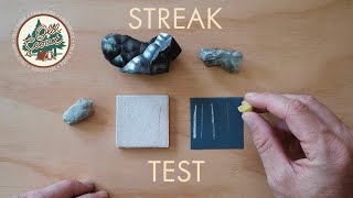 How to Conduct a Mineral Streak Test Old Scout Field Guide [upl. by Helena]