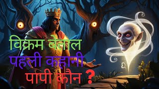 विक्रम बेताल पहली कहानी पापी कौन बेताल पच्चीसी।। Vikram Betaal।। First story। Moral stories।। [upl. by Ratcliff]