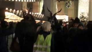 The Krampus run amok in Salzburg [upl. by Etteuqram253]