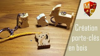 DIY Porteclés en bois [upl. by Paula272]