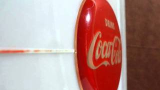 Vintage 1960s Lighted Coca Cola Wall Clock [upl. by Ailec]