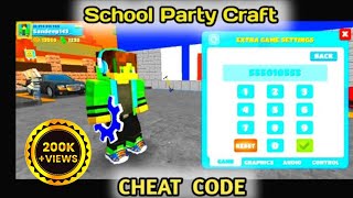 School Party Craft  Secret Cheat Codes  Android Gameplay [upl. by Anuahc]