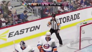 NHL 15  Weirdest Goalie Penalty Ever [upl. by Ymerrej]