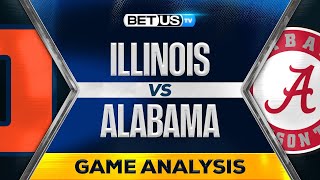 Illinois vs Alabama 112025 Game Preview  College Basketball Predictions [upl. by Ettennej]