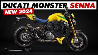 New Ducati Monster Senna Edition 10 Things You Need To Know [upl. by Eillor]