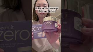 Banila Co Clean It Zero Vs Clinique Take the Day Off Balm shorts skincare [upl. by Leann]