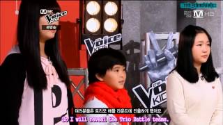 ENGSUB 130118 Voice Kids  Yoseop amp Sagang cute moment cut [upl. by Jonme]