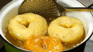 Recept na nadýchané bramborové donuty  jsou totiž neskutečně chutné Chutný TV [upl. by Anialram16]