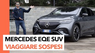 Mercedes EQE Suv  Lusso ELETTRICO da 450 km REALI di AUTONOMIA [upl. by Valora]