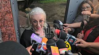 LAURA ZAPATA ERNESTINA SODI qepd Qué dios la perdone y que dios la bendiga Declara a la Prensa [upl. by Neral241]