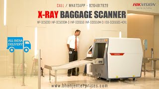 HIKVISION ADVANCE XRAY BAGGAGE SCANNER l BHANJ ENTERPRISES [upl. by Ameh]