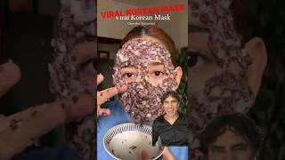 VIRAL KOREAN GLASS SKIN MASK [upl. by Atnamas]