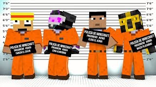 ESCAPAMOS DE LA PRISIÓN Y SOMOS LOS FUGITIVOS MÁS BUSCADOS EN MINECRAFT TROLL 😱 [upl. by Aihsena]