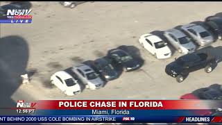 FULL POLICE CHASE High Speed Chase In Miami Florida [upl. by Abihsat442]