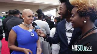 Stellar Gospel Music Awards Angel of Trinitee 57 Red Carpet [upl. by Lukey]