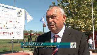 Interview Organizing Committee President  ISSF World Championship Shotgun 2011 Belgrade SRB [upl. by Yaniv186]