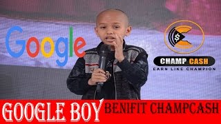 Kautilya Pandit GeniusIndia Google Brain Boy in Champcash Must viral videos [upl. by Ykcub]