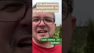 Ziemia za darmo na grządce podniesionej preppers [upl. by Ecarg]