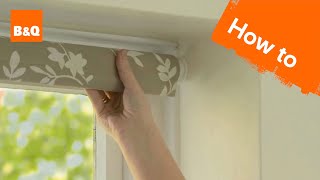 How to put up a roller blind [upl. by Thornie482]