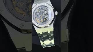 Audemars Piguet Royal Oak Openworked Selfwinding Stainless steel Watch 15305STOO1220ST01 [upl. by Campy831]