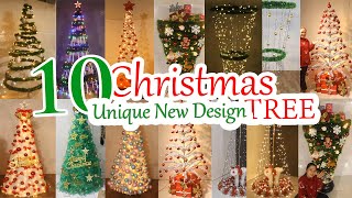 10 Unique New Design DIY Christmas Tree Decoration Ideas 2024 [upl. by Kirstin]