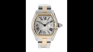 Cartier Roadster Pre Owned Watch Ref 2675 [upl. by Stempson29]