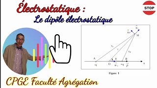 Électrostatique  le dipôle électrostatique  CPGE Faculté Agrégation [upl. by Ahgem]