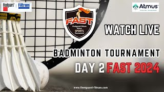 FLEETGUARDFILTRUM ATMUS SPORTS TOURNAMENT FAST 2024  BADMINTON  DAY 2 [upl. by Hortensa536]