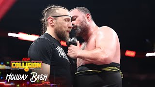 Exclusive Bryan Danielson face to face with Eddie Kingston  122323 AEW Collision [upl. by Carberry]