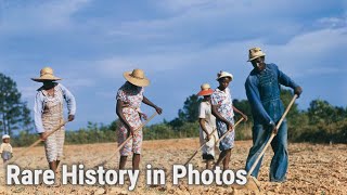 The Forgotten Lives of Black Sharecroppers  Rare History in Photos [upl. by Artimas]