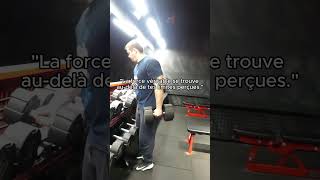 Tu dois croire en TOI motivation workout progress [upl. by Notyard]