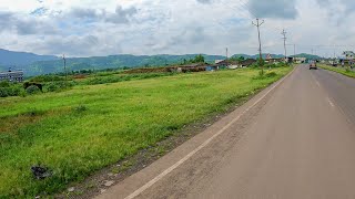 Drive From Neral To Badlapur  Beautiful Views  4K  Monsoon Season 2022 [upl. by Nyrehtac]