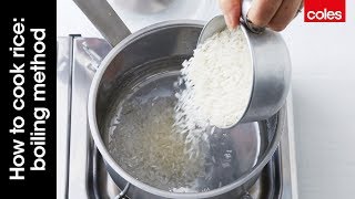 How to cook rice boiling method [upl. by Sheldon214]