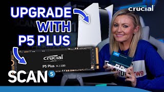 How to upgrade your PS5 with a Crucial P5 Plus SSD with heat sink [upl. by Aihcropal]